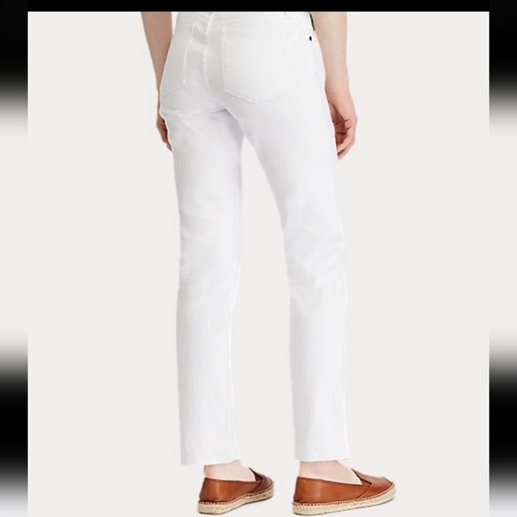 NWOT Women's Lauren Ralph Lauren Modern Straight Curvy Fit Jeans - Picture 7 of 7